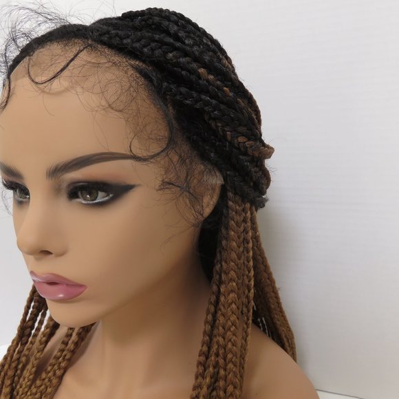 Outre Knotless Triangle Part Braids HD Lace Frontal Wig - Picture 7 of 15
